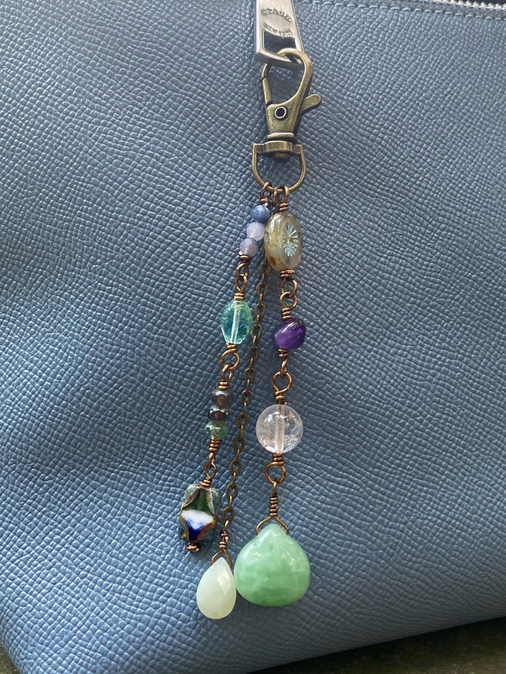 Gemstone Purse Charms